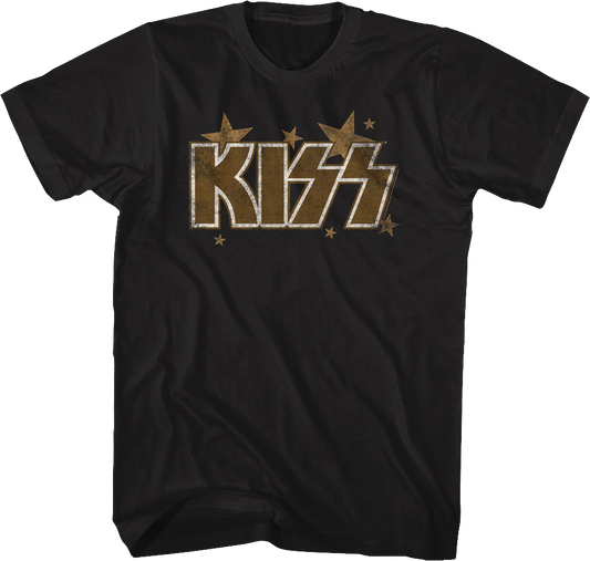 Starry Logo KISS T-Shirt