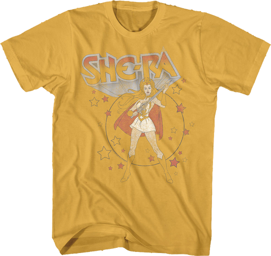 Starry She-Ra Masters of the Universe T-Shirt