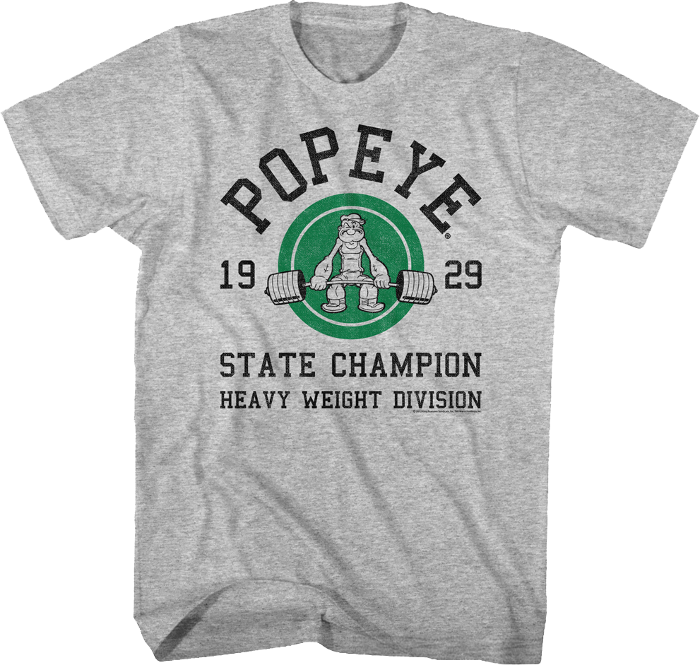 State Champion Popeye T-Shirt