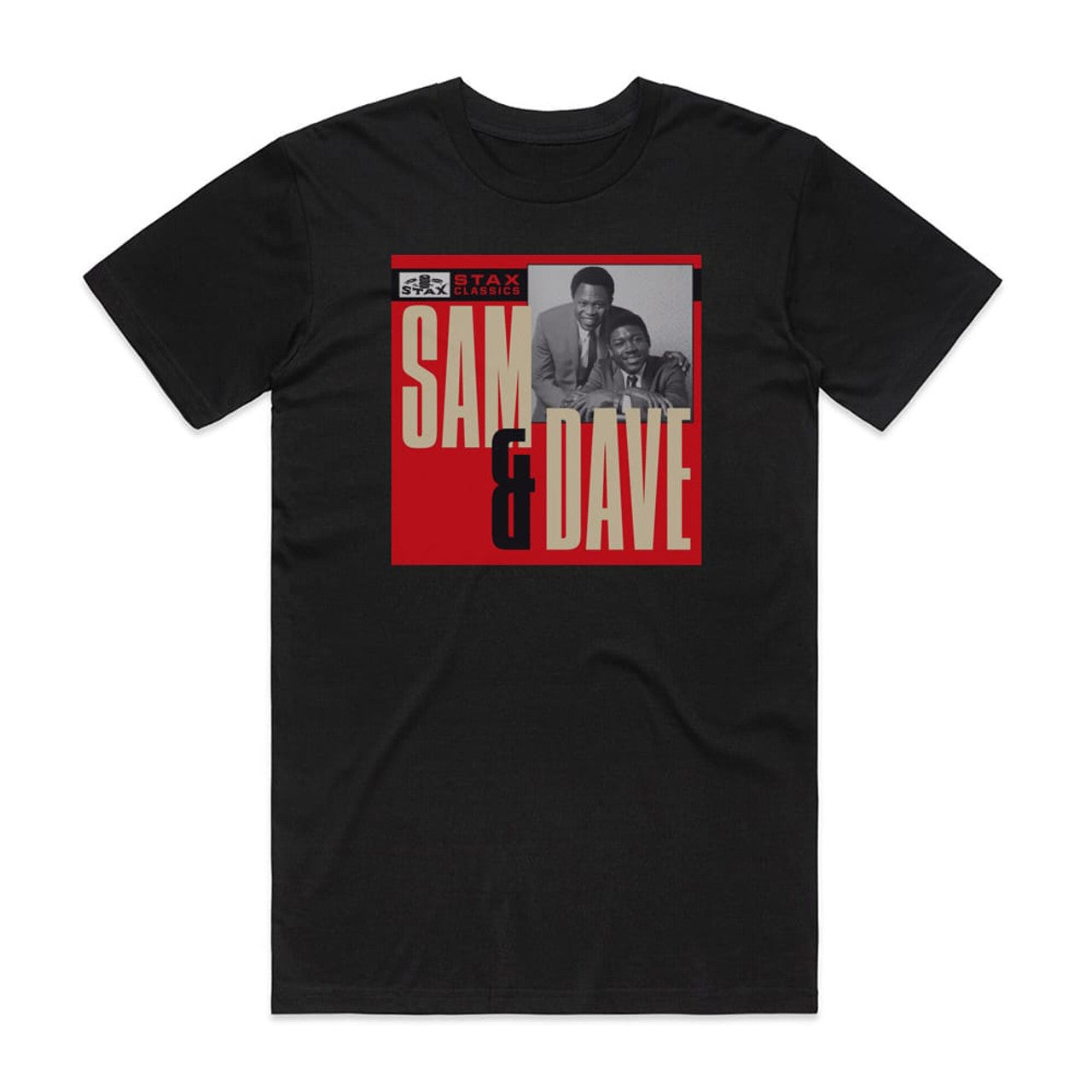 Sam and Dave Stax Classics T-Shirt Black