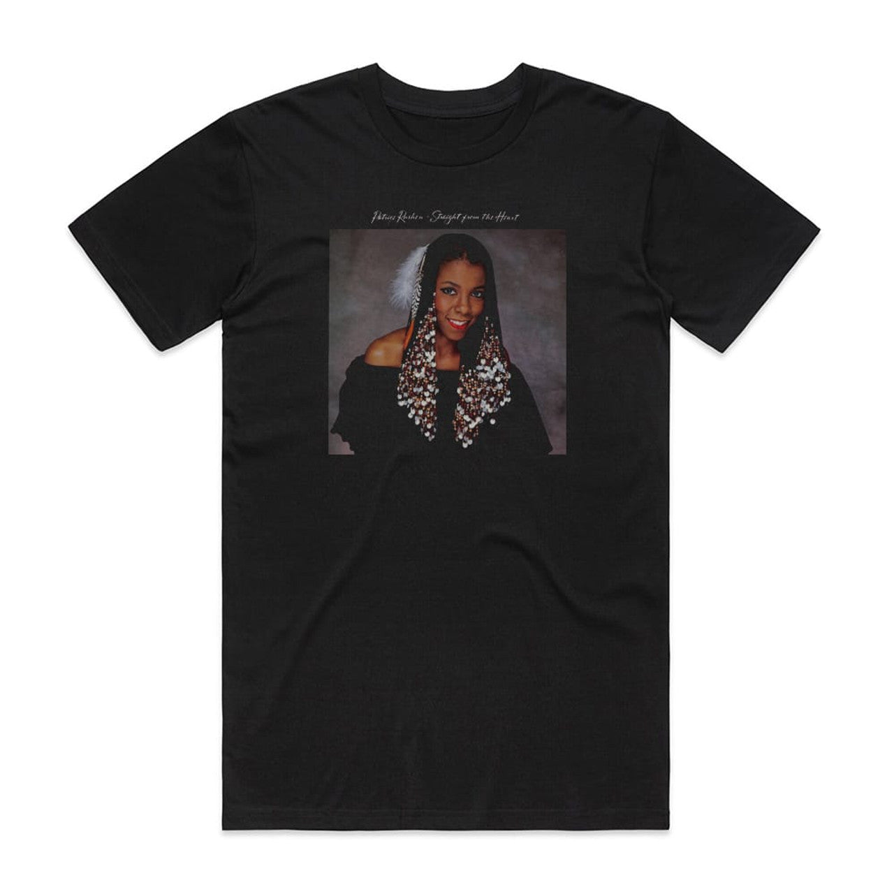 Patrice Rushen Straight From The Heart T-Shirt Black