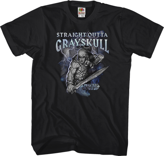 Straight Outta Grayskull Masters of the Universe T-Shirt