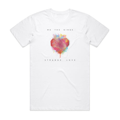 We the Kings Strange Love Album Cover T-Shirt White