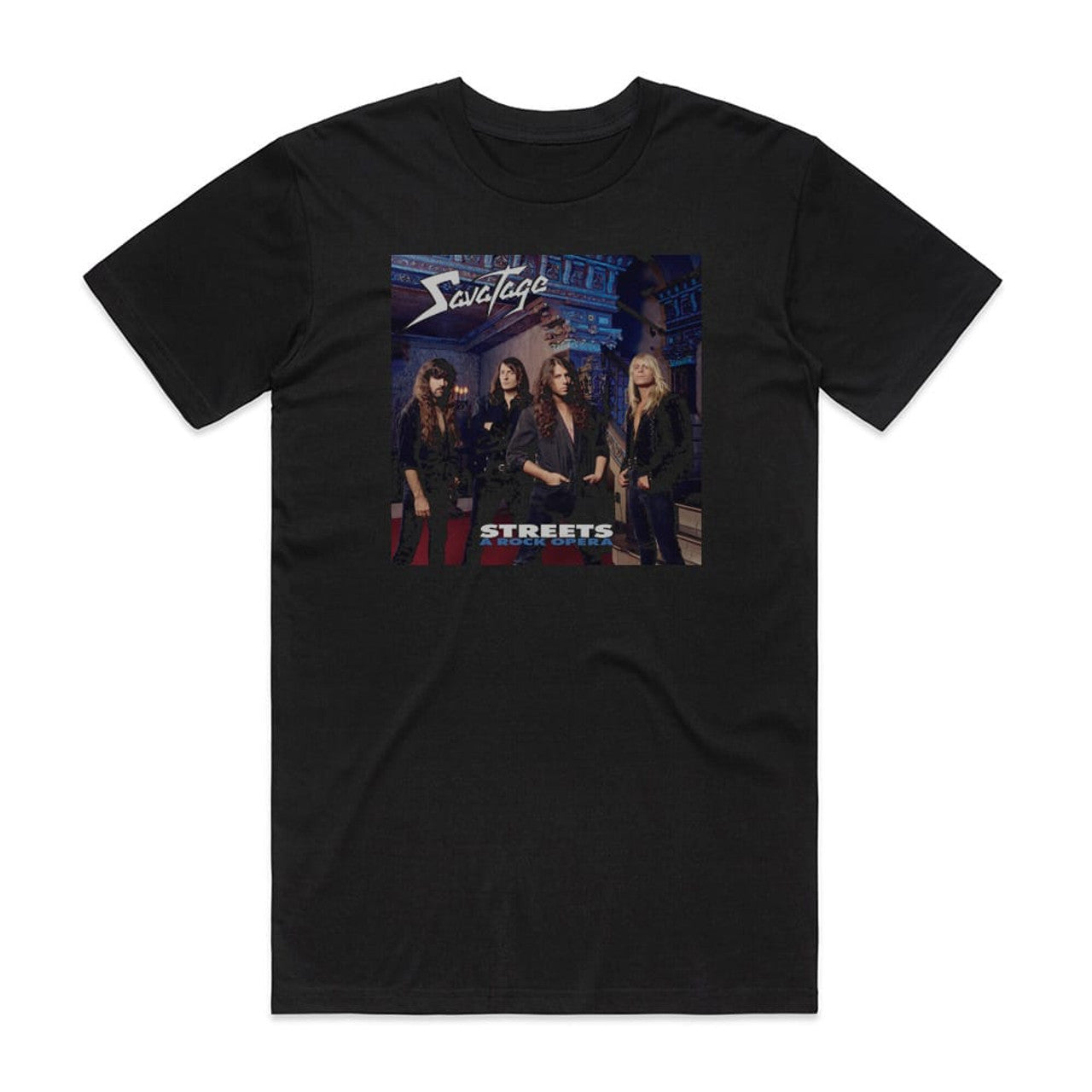 Savatage Streets A Rock Opera 1 T-Shirt Black