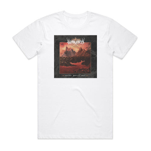 Wormwitch Strike Mortal Soil Album Cover T-Shirt White