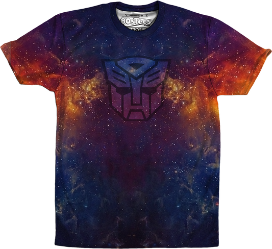 Sublimation Galaxy Autobot Logo Transformers Shirt