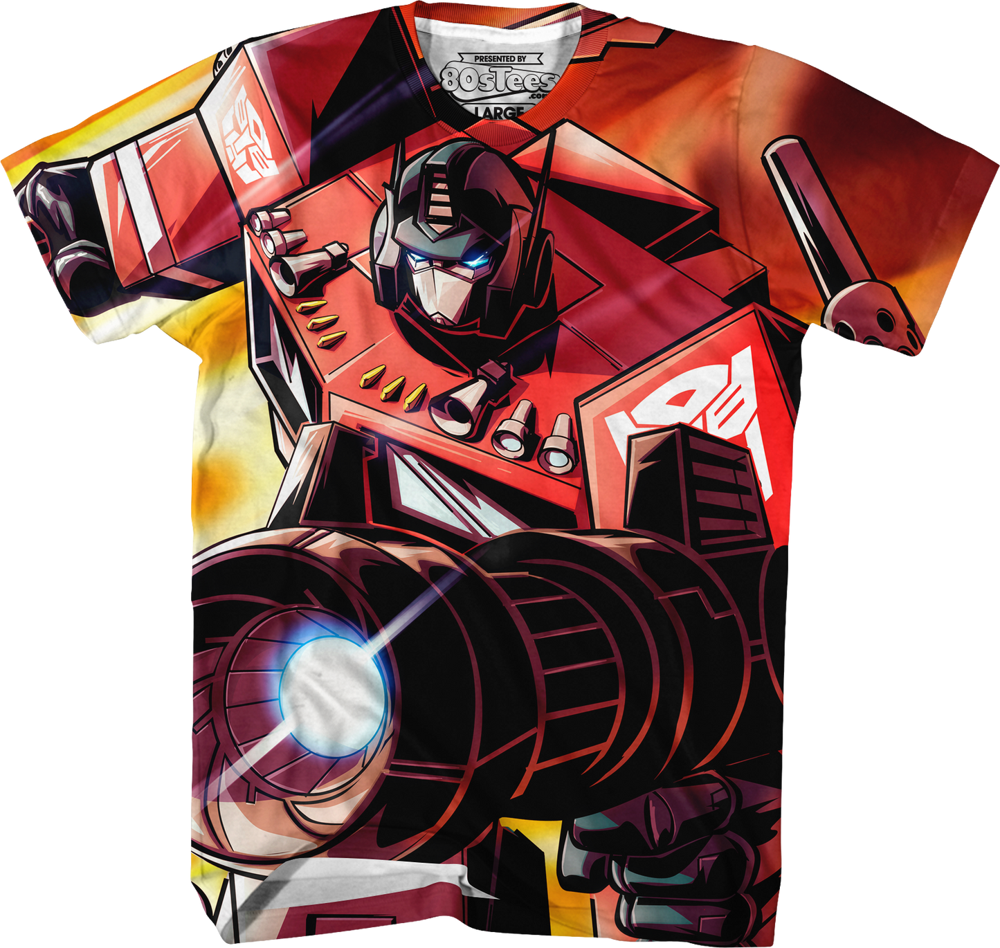 Sublimation Optimus Prime Shirt