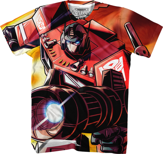 Sublimation Optimus Prime Shirt