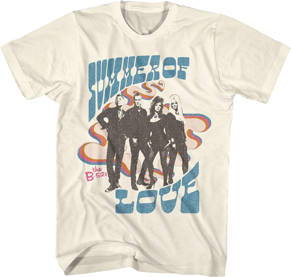 Summer Of Love B-52s T-Shirt