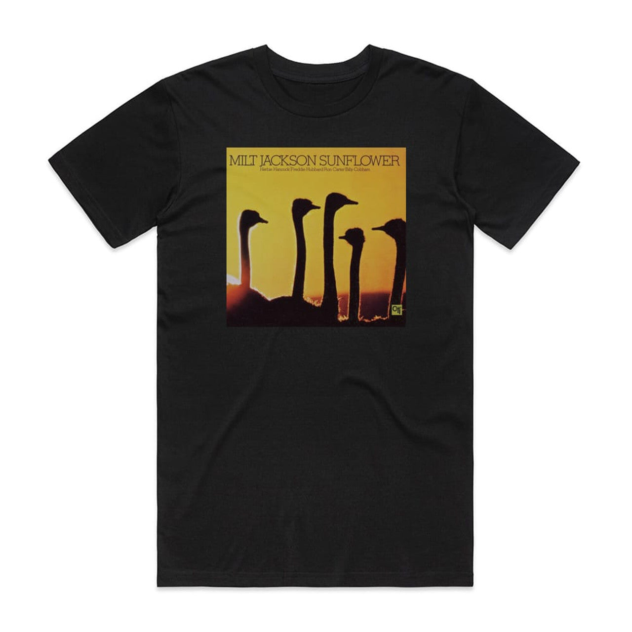 Milt Jackson Sunflower T-Shirt Black