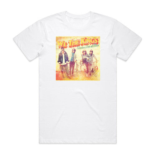 We the Kings Sunshine State Of Mind Album Cover T-Shirt White