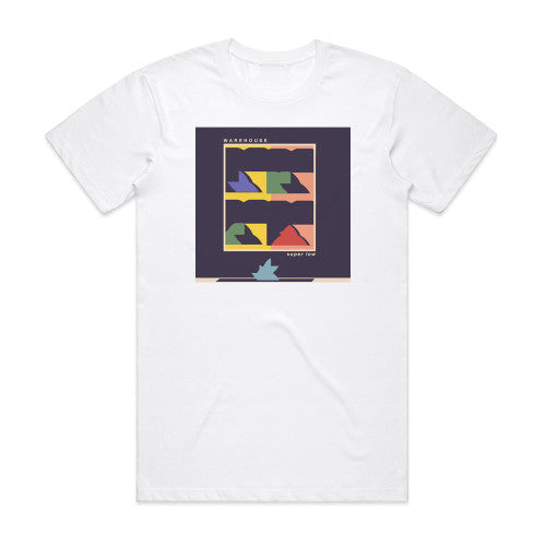 Warehouse Super Low Album Cover T-Shirt White