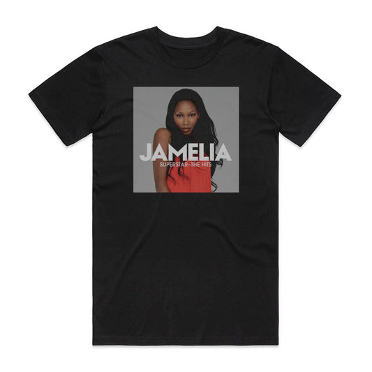 Jamelia Superstar The Hits T-Shirt Black