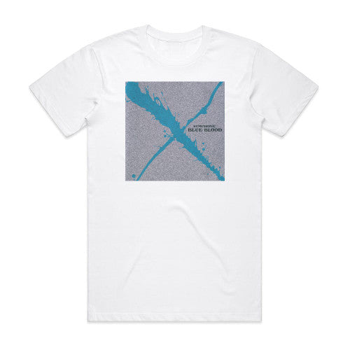 X JAPAN Symphonic Blue Blood Album Cover T-Shirt White