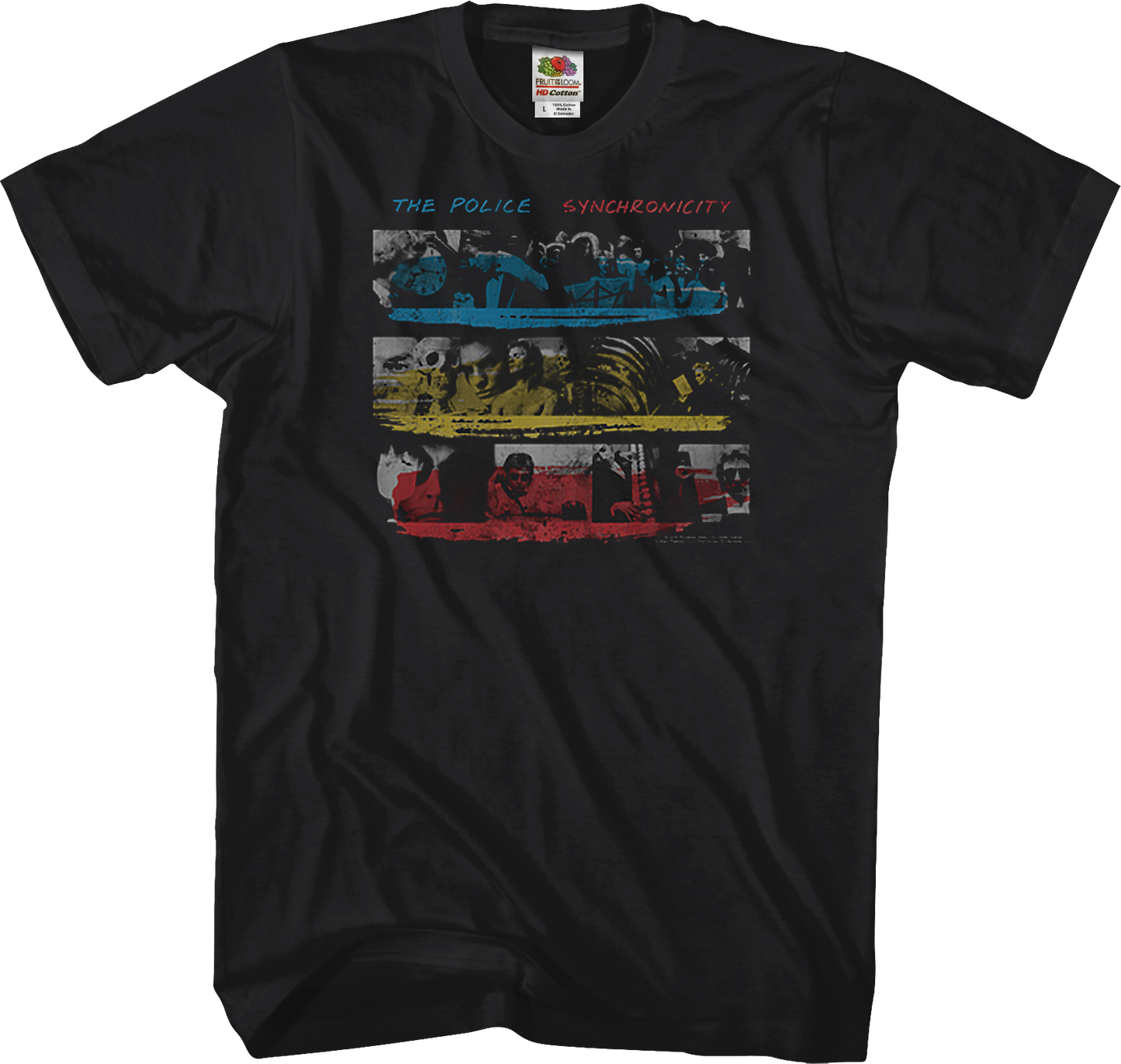 Synchronicity Album Cover The Police T-Shirt