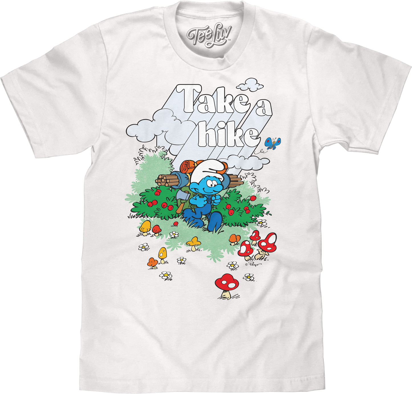 Take A Hike Smurfs T-Shirt