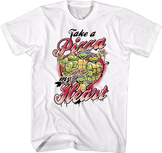 Take A Pizza My Heart Teenage Mutant Ninja Turtles T-Shirt