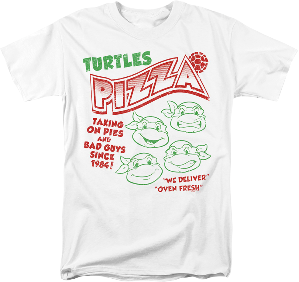 Taking On Pies And Bad Guys Teenage Mutant Ninja Turtles T-Shirt