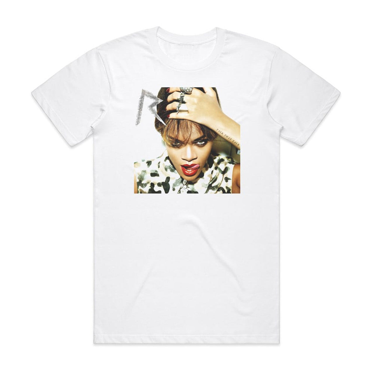 Rihanna Talk That Talk 1 T-Shirt White