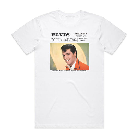 Elvis Presley Tell Me Why T-Shirt White