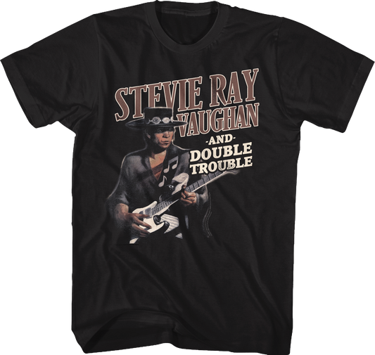 Texas Flood Stevie Ray Vaughan and Double Trouble T-Shirt