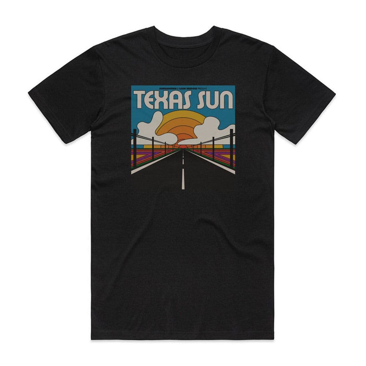 Leon Bridges Texas Sun T-Shirt Black