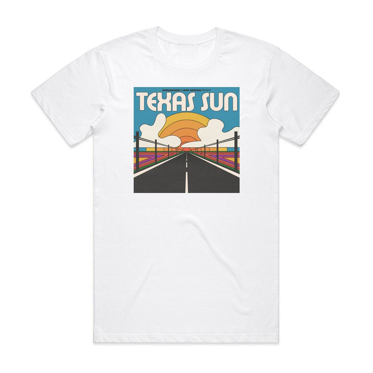 Leon Bridges Texas Sun T-Shirt White