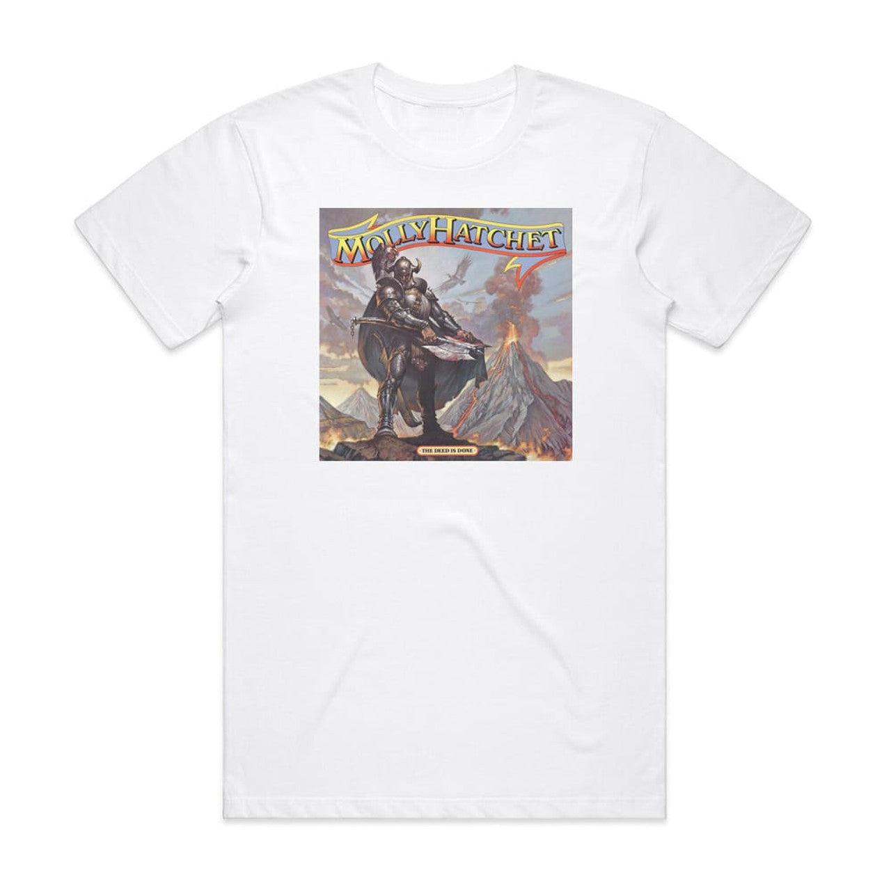 Molly Hatchet The Deed Is Done T-Shirt White