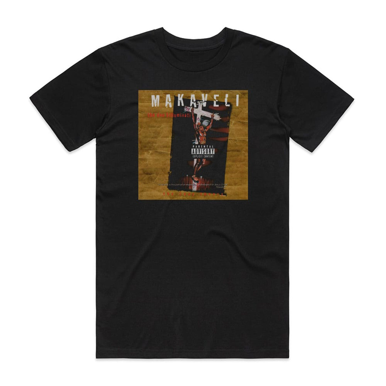 Makaveli The Don Killuminati The 7 Day Theory T-Shirt Black