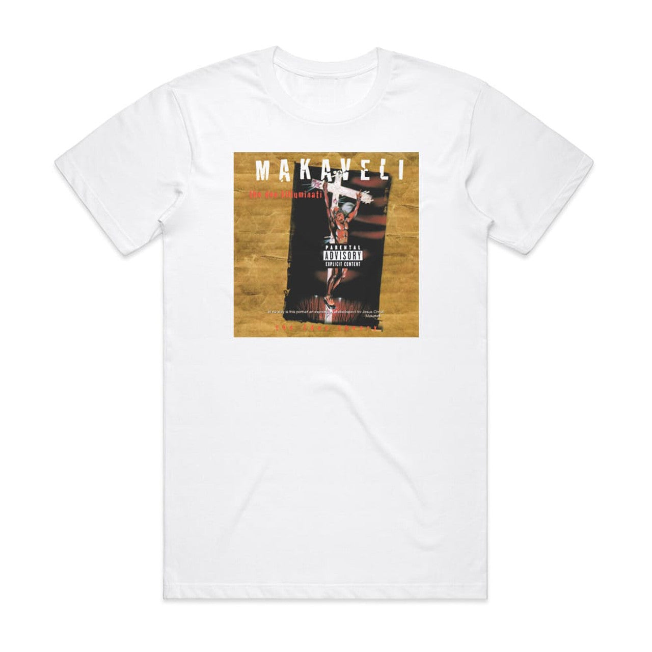 Makaveli The Don Killuminati The 7 Day Theory T-Shirt White