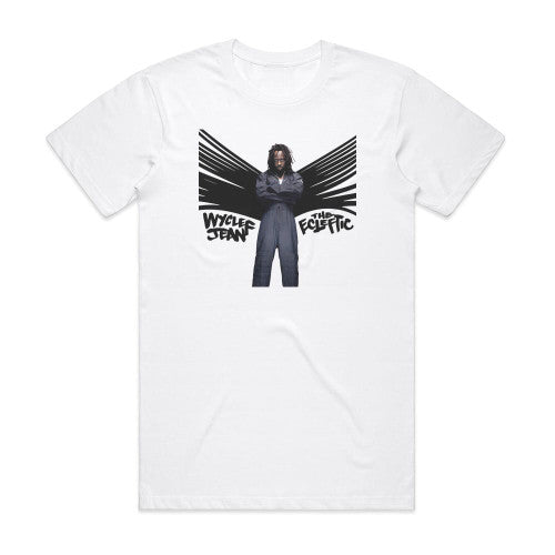 Wyclef Jean The Ecleftic 2 Sides Ii A Book Album Cover T-Shirt White