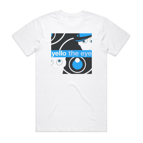 Yello The Eye 1 Album Cover T-Shirt White