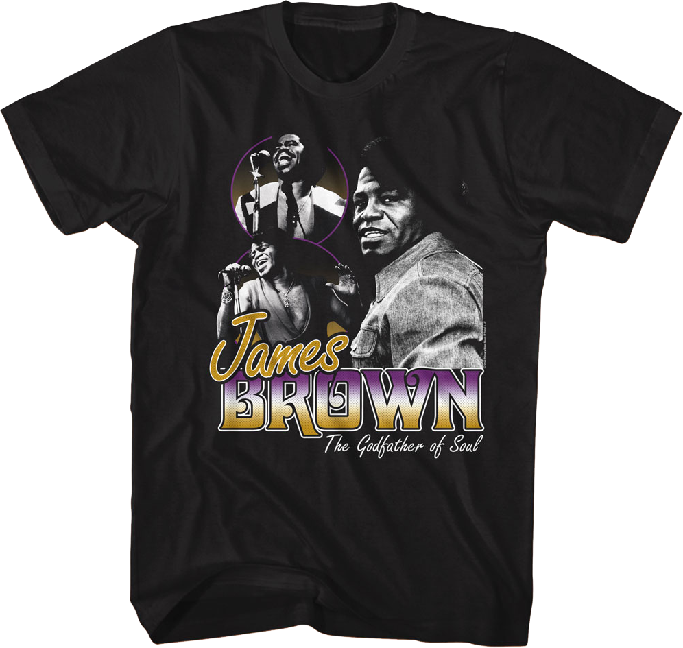 The Godfather Of Soul James Brown T-Shirt