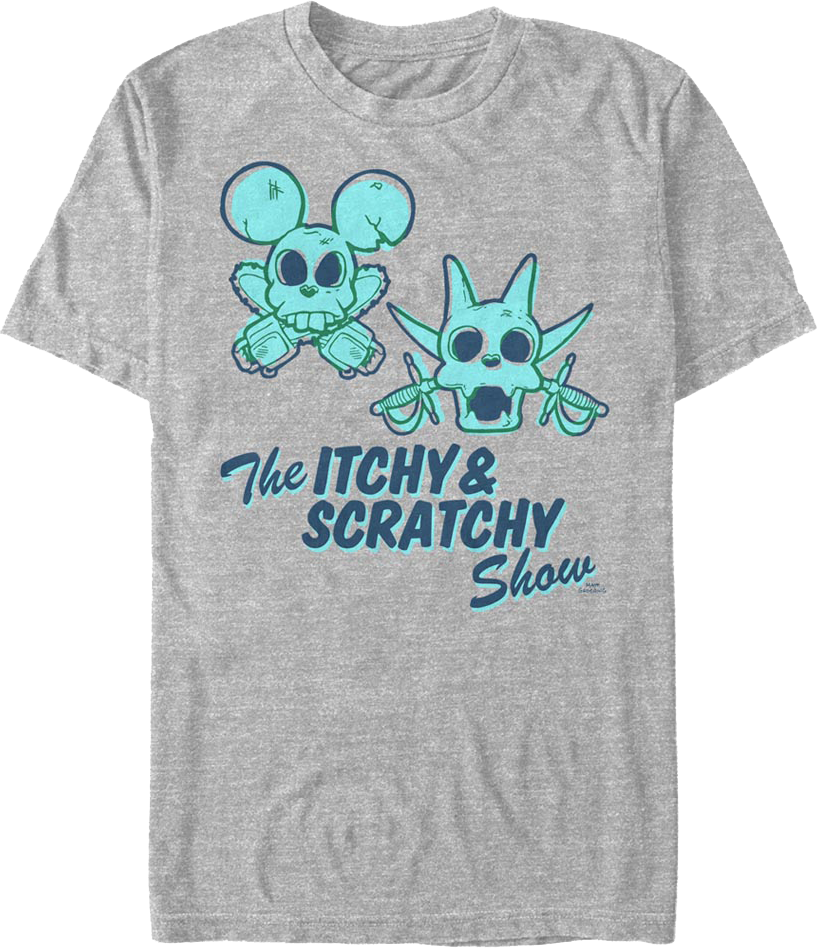 The Itchy & Scratchy Show The Simpsons T-Shirt