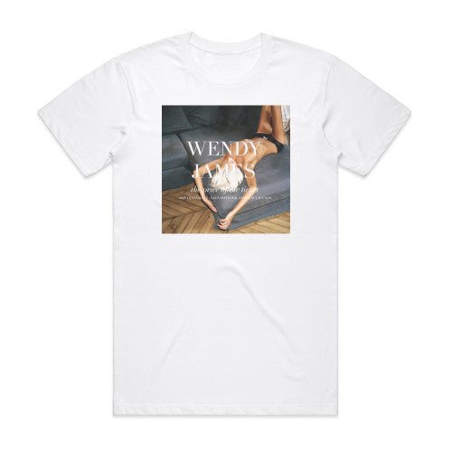 Wendy James The Price Of The Ticket Album Cover T-Shirt White