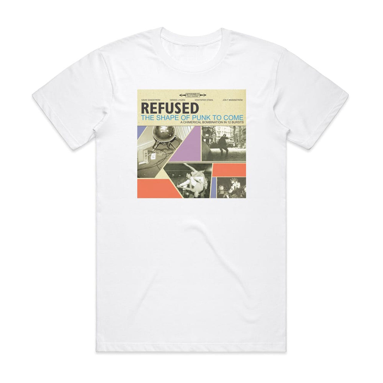 Refused The Shape Of Punk To Come T-Shirt White