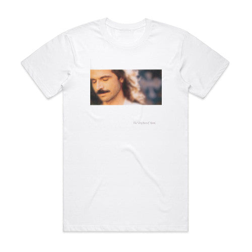 Yanni The Very Best Of Yanni Album Cover T-Shirt White