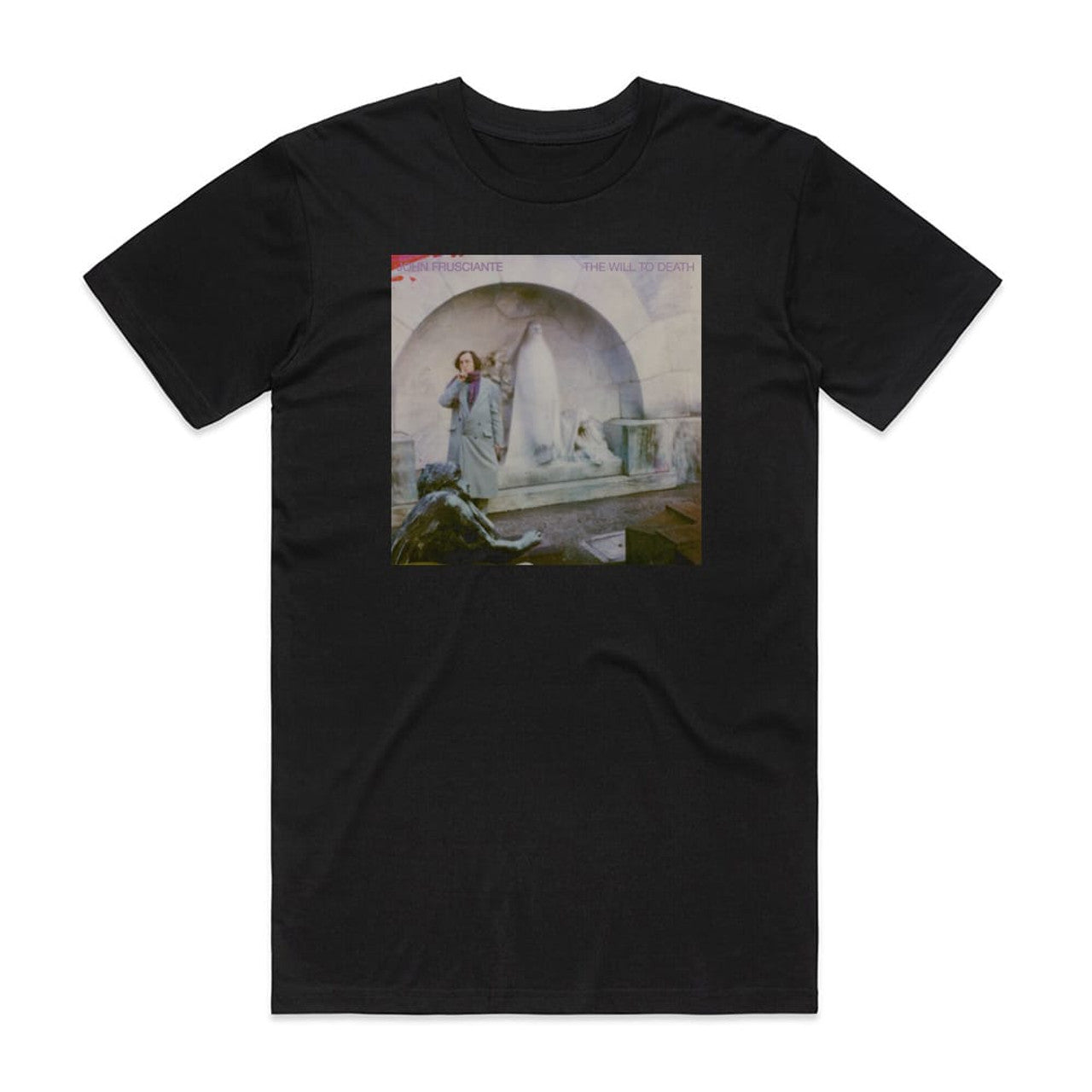 John Frusciante The Will To Death T-Shirt Black