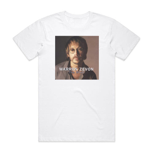 Warren Zevon The Wind Album Cover T-Shirt White