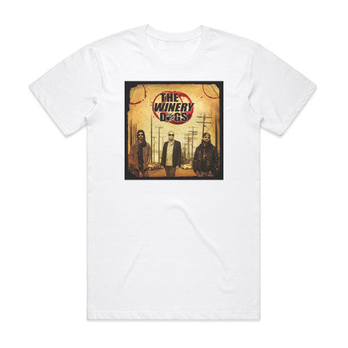 Winery Dogs The Winery Dogs 1 Album Cover T-Shirt White