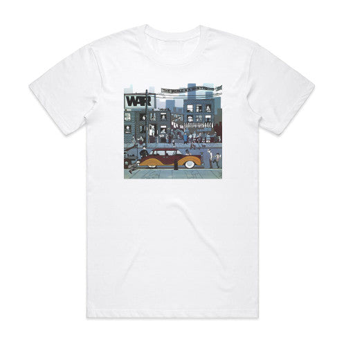 War The World Is A Ghetto 1 Album Cover T-Shirt White