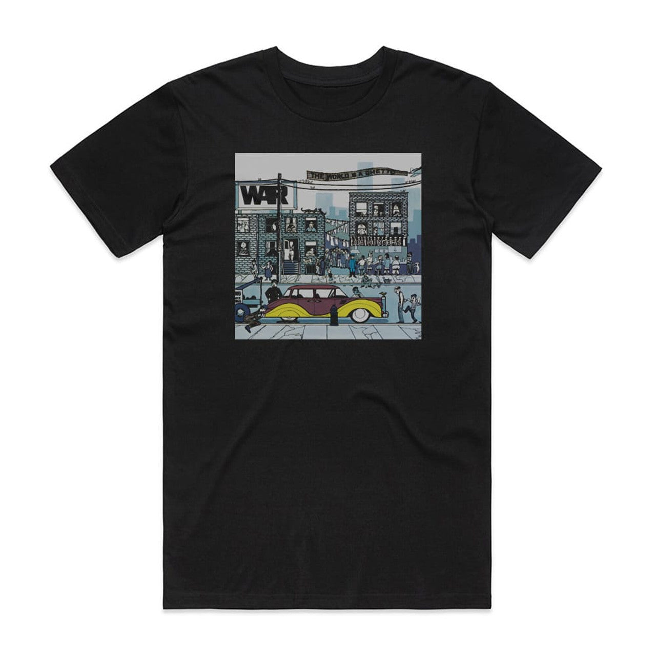 War The World Is A Ghetto 2 T-Shirt Black