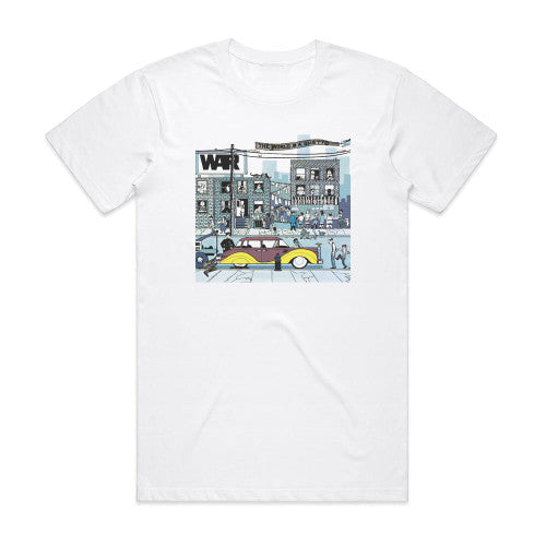 War The World Is A Ghetto 2 Album Cover T-Shirt White