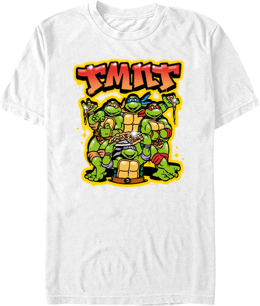 TMNT Airbrush Graffiti Teenage Mutant Ninja Turtles T-Shirt