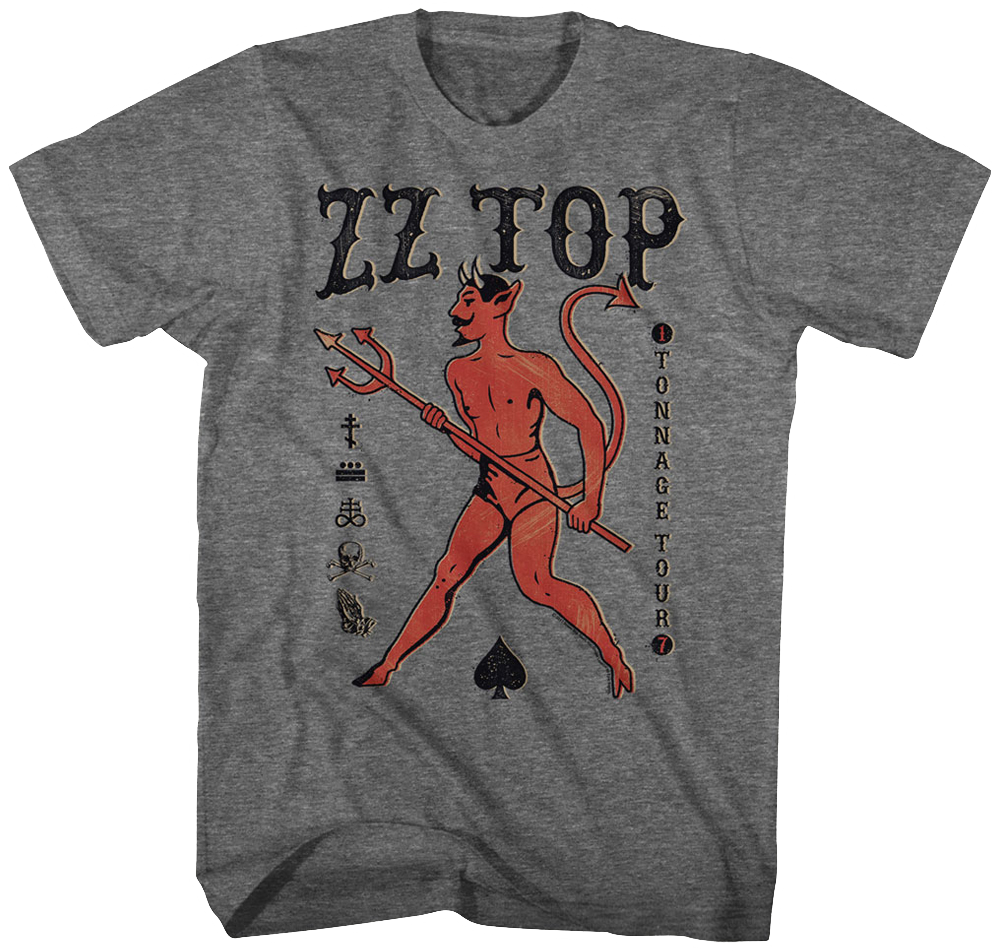 Tonnage Tour ZZ Top T-Shirt