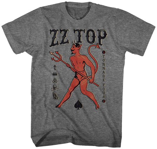 Tonnage Tour ZZ Top T-Shirt