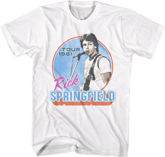 Tour 1981 Rick Springfield T-Shirt