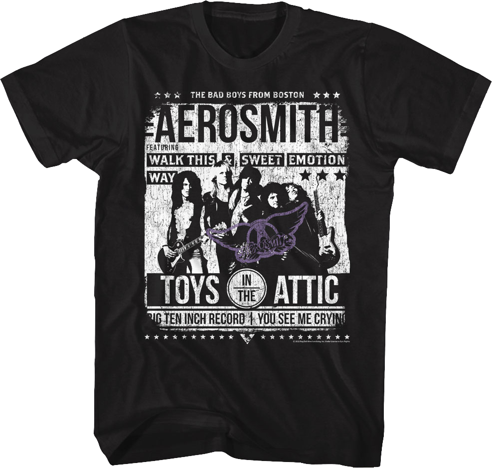 Toys In The Attic Aerosmith T-Shirt