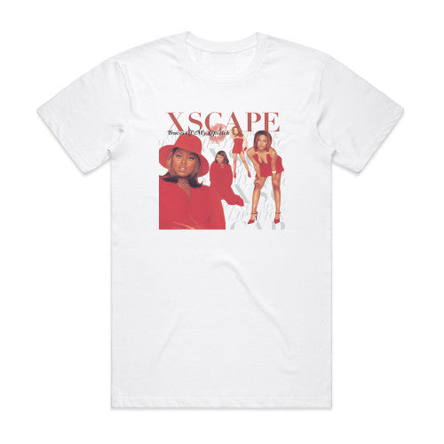 Xscape Traces Of My Lipstick Album Cover T-Shirt White