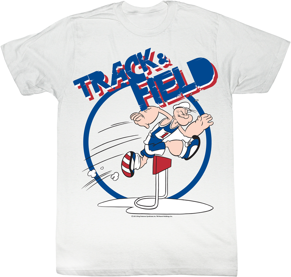 Track and Field Popeye T-Shirt